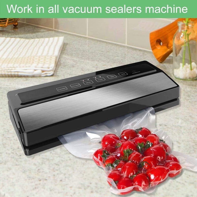 O2frepak 100 Plus Quart 10" x 13" Vacuum Sealer Bags with BPA Free and Puncture Prevention,Vacuum Seal Freezer Bags,Great for Sous Vide Vaccume Sealer PreCut Bags - Image 2